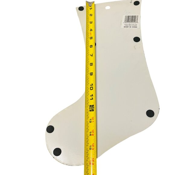 Vintage-Inspired Prima Creations Metal Christmas Stocking With Cardinal Design 1 - Picture 6 of 12